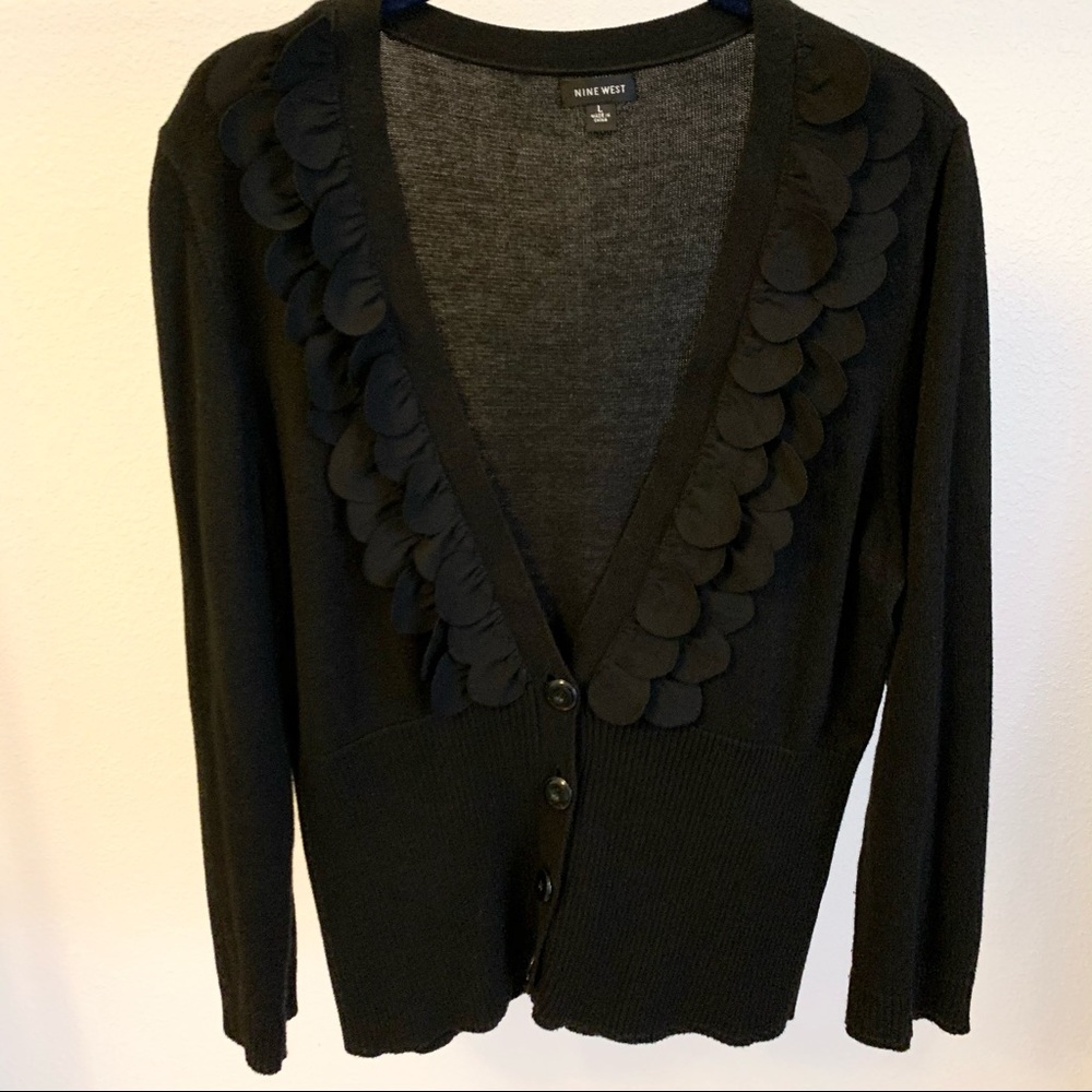 Nine West Cardigan with Petal Detailing